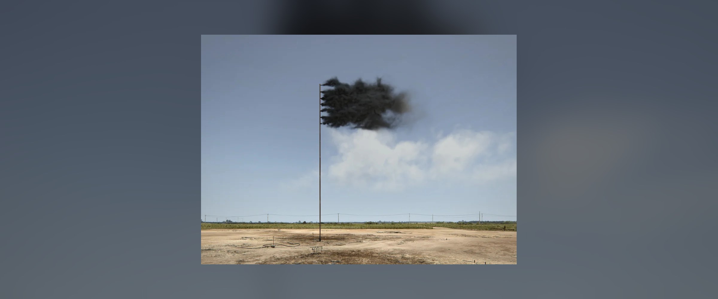 Western Flag (Spindletop, Texas) 2017 — John Gerrard